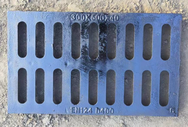 峨蔓镇球墨铸铁排水沟盖板展示