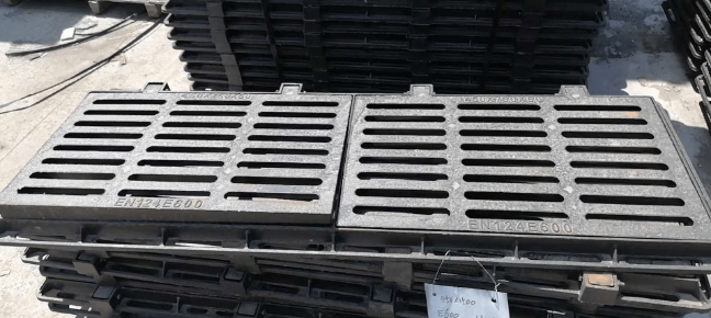 峨蔓镇球墨铸铁连体双篦展示