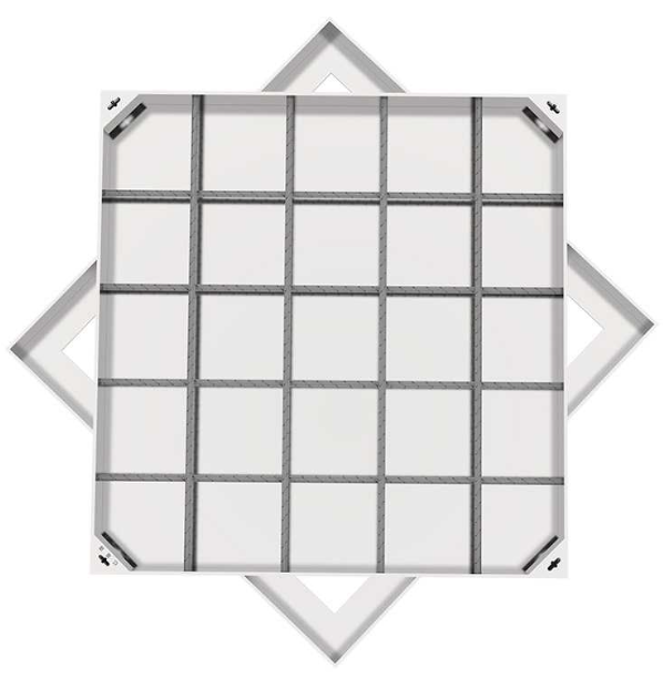 峨蔓镇不锈钢方井展示